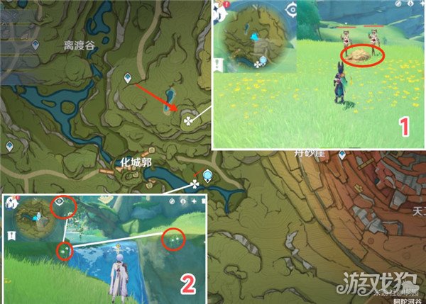 原神劫波莲采集路线大全(76个分布点位分享)