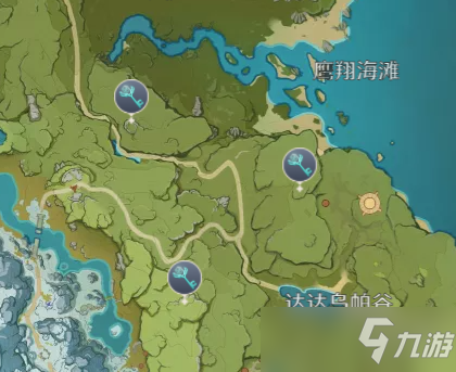 《原神》蒙德地灵龛分布图 蒙德地灵龛位置