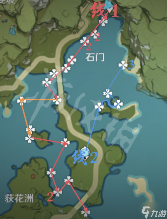 《原神》马尾在哪采集(马尾采集路线)