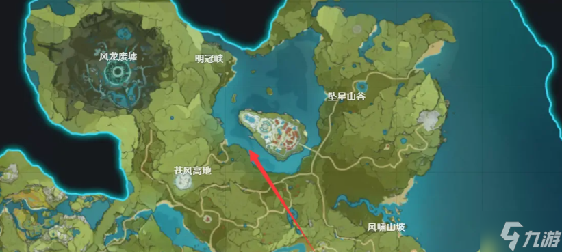 原神风龙废墟七天神像在哪
