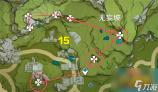 原神琉璃袋在哪里采集-琉璃袋采集路线图