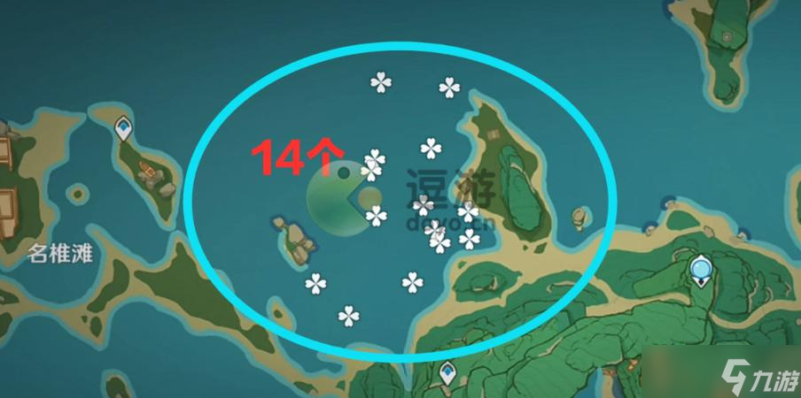 《原神》2.8海灵芝最新采集点分布图 海灵芝采集点分布在哪？