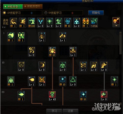 dnf女气功三觉加点图(女气功加点分享)
