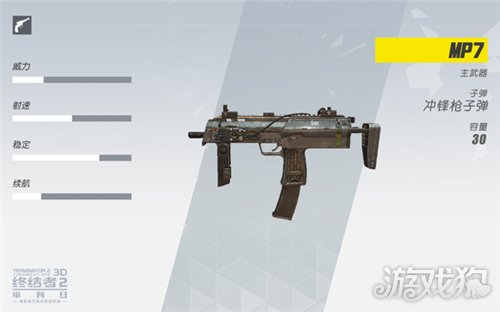 终结者2审判日冲锋枪MP7(冲锋枪MP7资料分析)