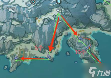 原神星银矿石采集路线图-星银矿石采集分布图