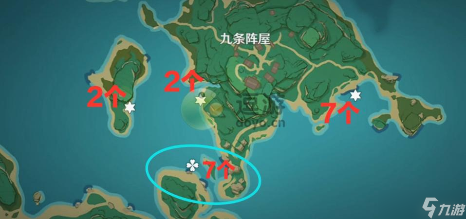 《原神》2.8海灵芝最新采集点分布图 海灵芝采集点分布在哪？