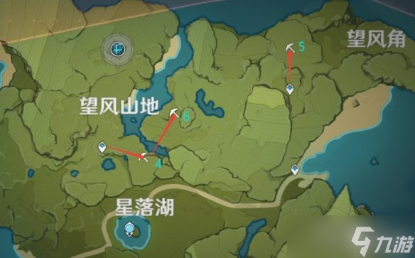 《原神》白铁矿位置在哪？?(白铁矿采集路线)