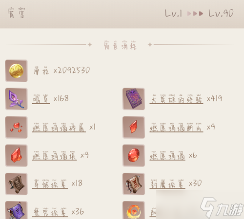 《原神》宵宫突破天赋材料攻略