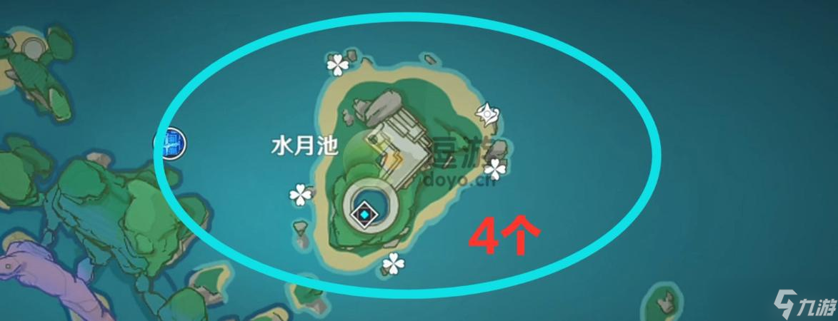 《原神》2.8海灵芝最新采集点分布图 海灵芝采集点分布在哪？