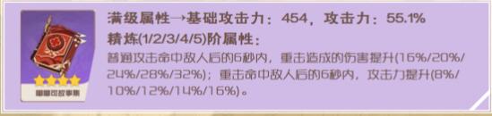 原神凝光圣遗物及武器搭配