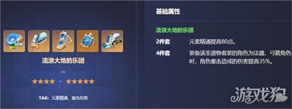 原神草神圣遗物推荐(前中期毕业圣遗物)