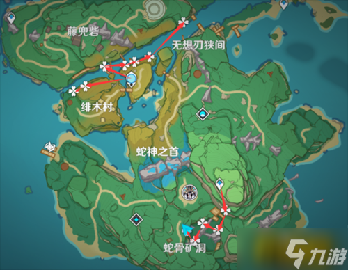 原神鸣草在哪里采集-鸣草采集路线
