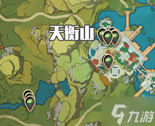 《原神》莲蓬采集位置 莲蓬分布