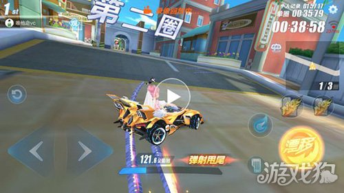 QQ飞车手游弹射甩尾教程(百分百出弹射的方法)