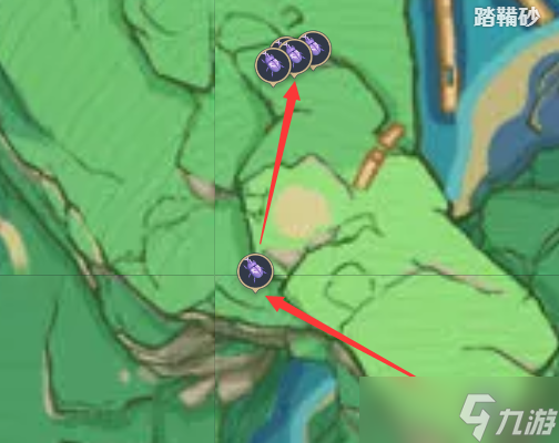 原神最全鬼兜虫采集路线