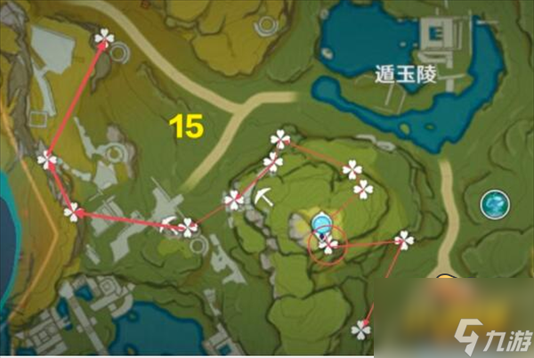 原神琉璃袋在哪里采集-琉璃袋采集路线图