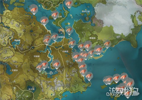 原神螃蟹怎么获得?(螃蟹分布位置)