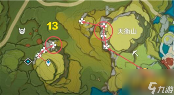 原神琉璃袋在哪里采集-琉璃袋采集路线图