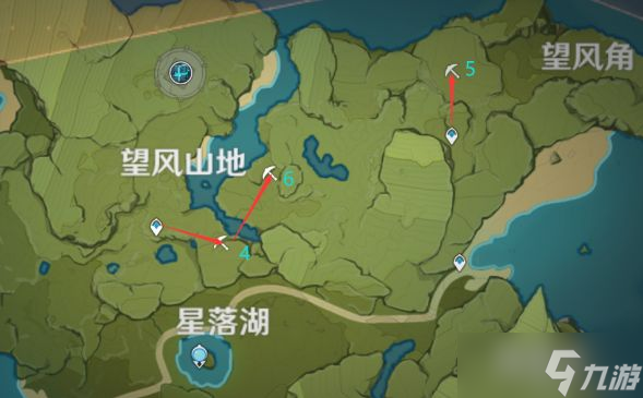 原神白铁矿位置分布图汇总(白铁矿快速收集路线图分享)