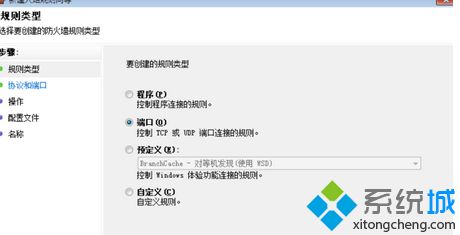选中端口