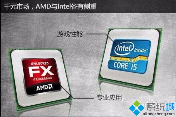 cpuamd和英特尔的对比_amd和intel的cpu哪个更好图文步骤