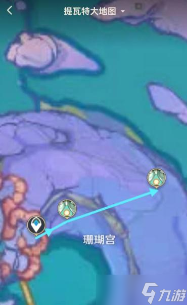 《原神》飘浮灵位置