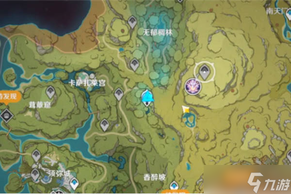 原神掣电树在哪里?(须弥掣电树具体位置)