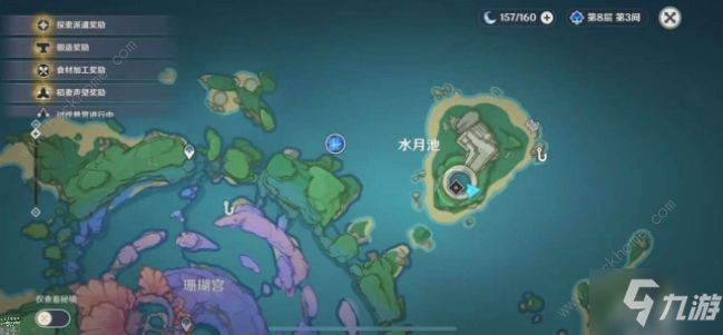 原神水月池解密攻略 水月池秘境雷柱子解密详解