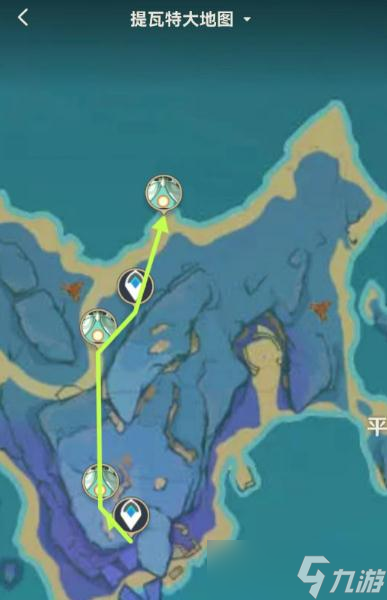 《原神》飘浮灵位置