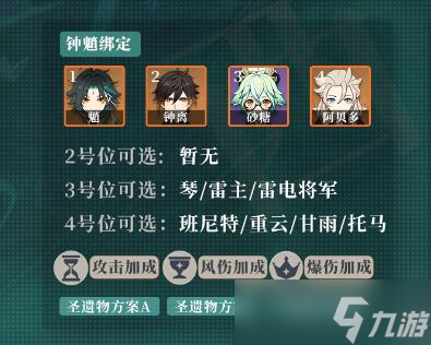 原神魈圣遗物及武器搭配攻略