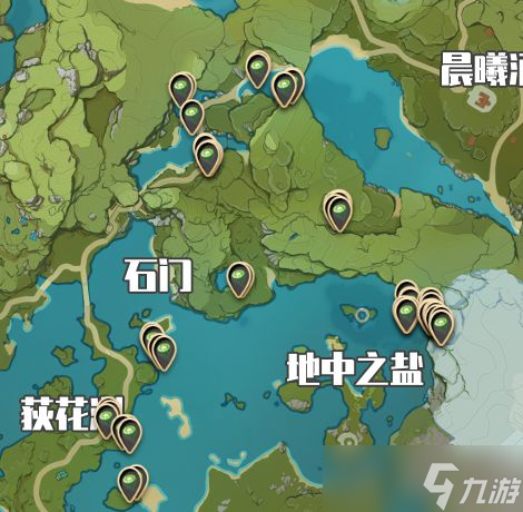 原神莲蓬在什么地方可以采集到？