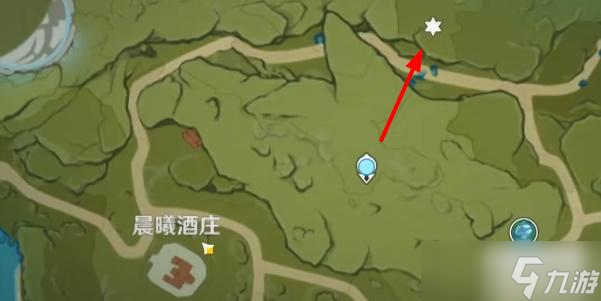 原神蒙德地灵龛位置图