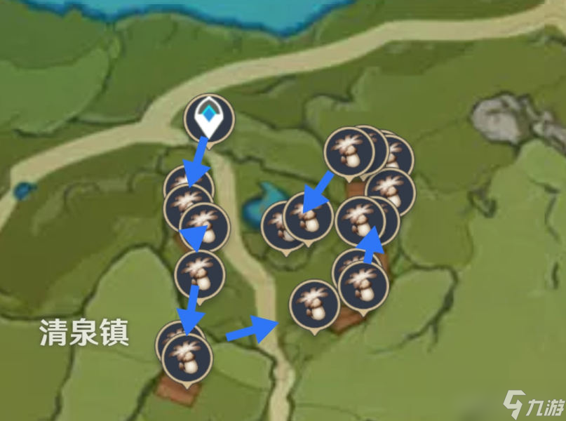 《原神》慕风蘑菇采集地点