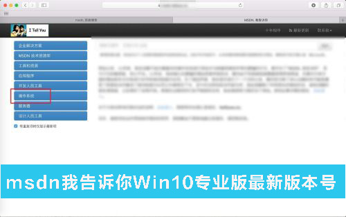 MSDN我告诉你Win10专业版最新版本号
