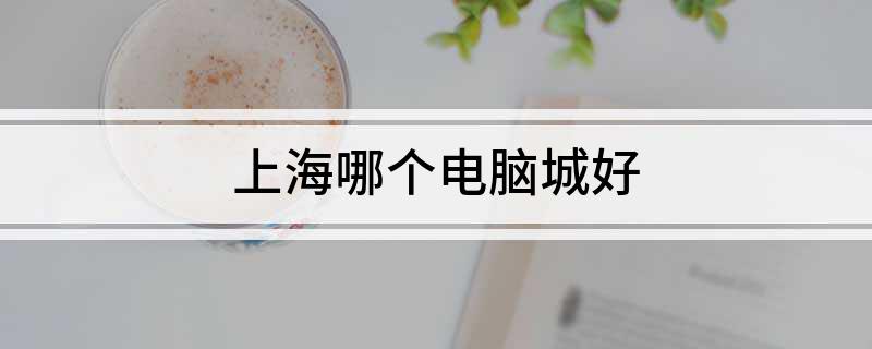上海哪个电脑城好