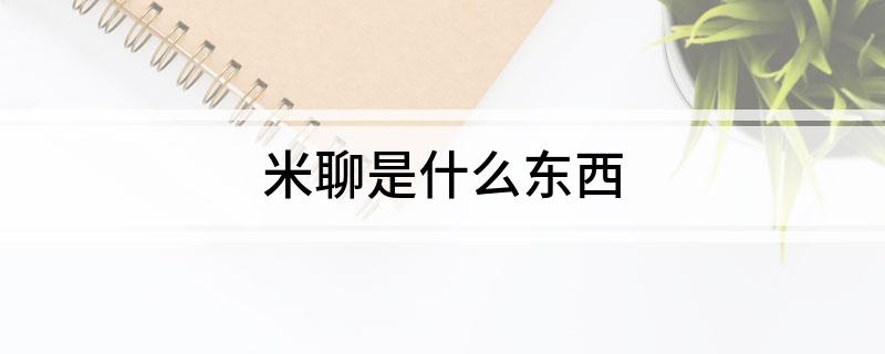 米聊是什么东西?