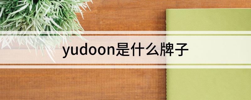 yudoon是什么牌子?