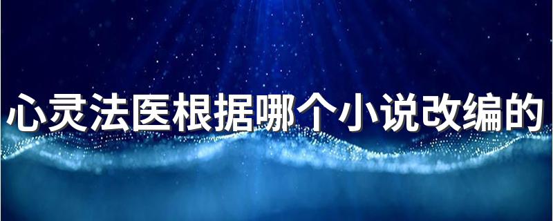 小说《听尸》改编而成_心灵法医根据哪个小说改编的