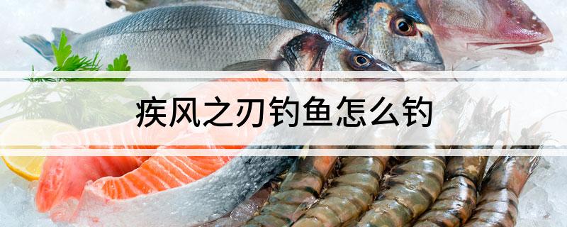疾风之刃钓鱼怎么钓?
