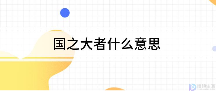国之大者这句话是什么意思?