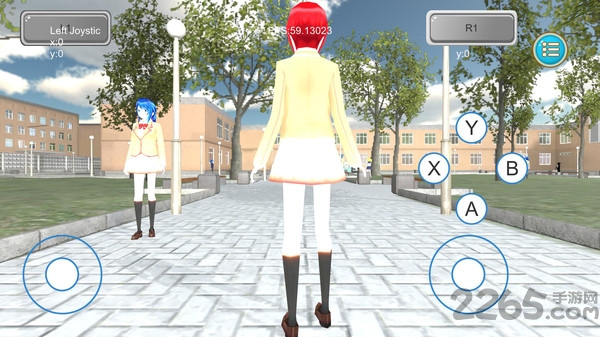 校园女生模拟器2019破解版 v1.4 安卓版 1