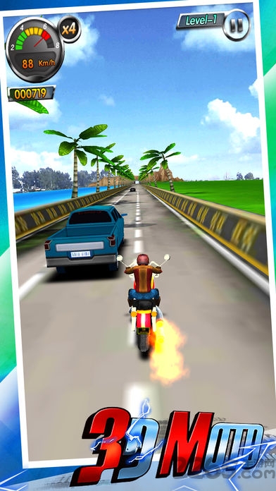 3d暴力摩托赛车游戏 v1.5.04 安卓版 0