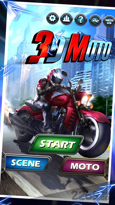 3d暴力摩托赛车游戏 v1.5.04 安卓版 1