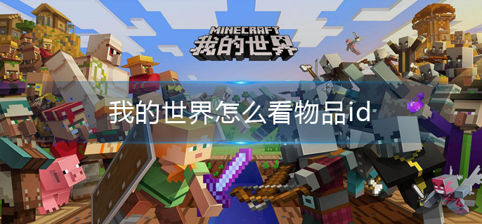 我的世界怎么看物品id?(查看物品id方法)