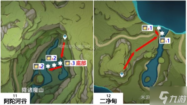 原神月莲位置大全 月莲采集线路图分享