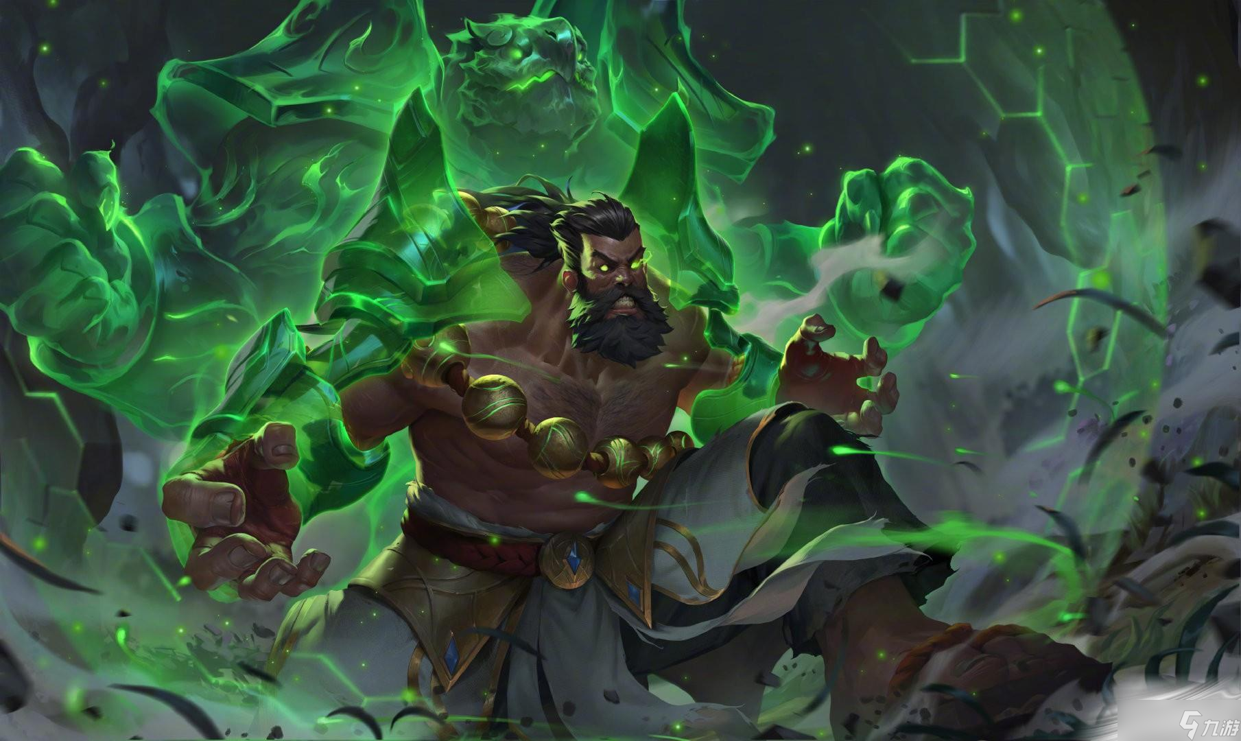 《LOL》乌迪尔灵魂守卫重做皮肤特效