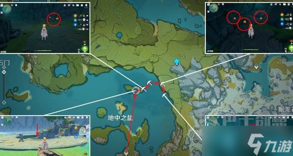 原神石珀采集地点 原神石珀采集路线图