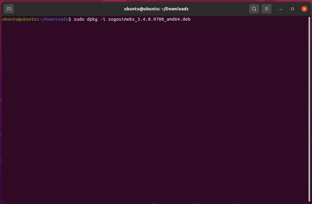 linux搜狗输入法安装教程