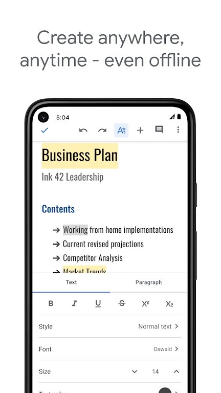 google文档app v1.21.482.03.85 安卓最新版 1
