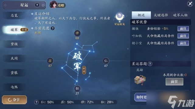 天涯明月刀手游叶知秋天命任务攻略